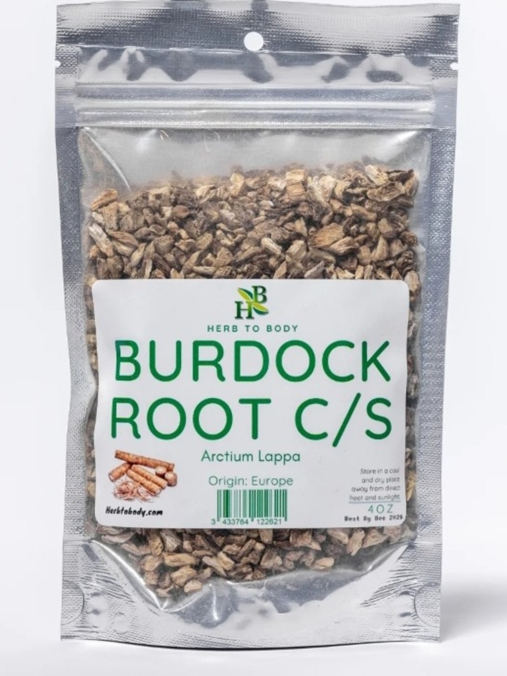 Burdock Root C/S - Natural Brown